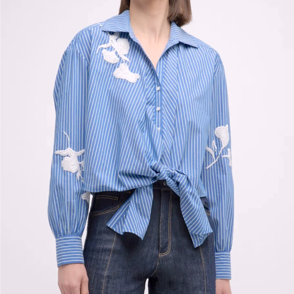 Cinq A Sept Lya Stripe Marianna Top